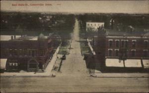 Centerville IA East State St. c1910 Postcard