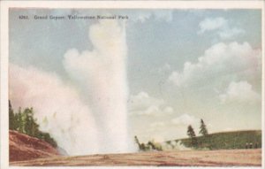 Grand Geyser Yellowstone National Park