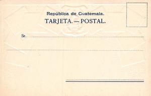 Guatemala, Classic Stamps in Actual Colors, Early Embossed Postcard, Unused