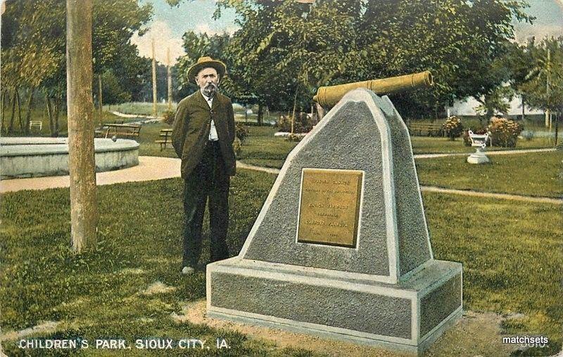 C 1908 Military Cannon Childrens Park Sioux Falls Iowa