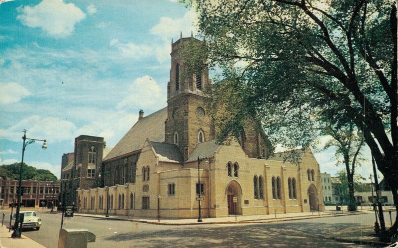 USA Park Congregational Church Grand Rapids Michigan Vintage Postcard 07.63