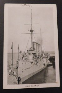 Mint Ship Postcard HMS Good Hope RPPC