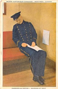 Warden at Rest Montreal 1946 
