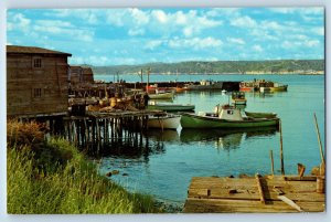 Halifax County Nova Scotia Canada Postcard Terence Bay c1960's Vintage