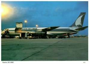 Sudan Air Cargo Boeing 707 320C Charles Skilton Postcard