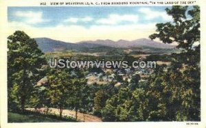 Hamburg Mountain in Weaverville, North Carolina