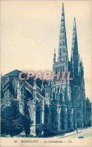 Postcard Old Bordeaux La Cathedrale