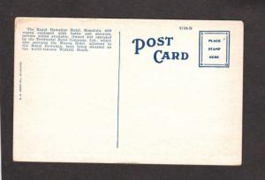 HI Hawaii Coral Pink Castle Royal Hawaiian Hotel Honolulu Waikiki Postcard