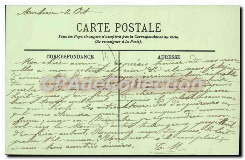 Old Postcard Houlgate Le Moulin Landry