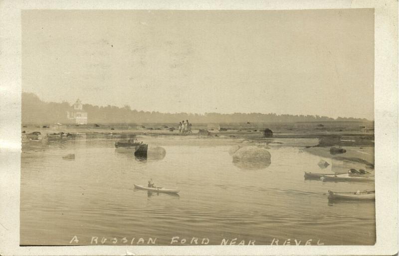 estonia, REVEL TALLINN, Russian Ford (1934) RPPC