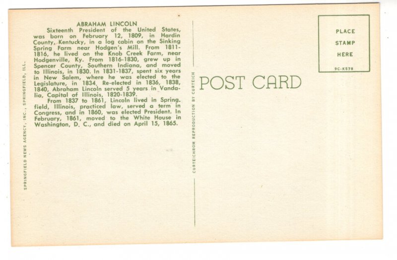 President Abraham Lincoln