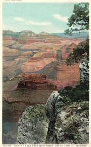 Arizona, Looking East From Hopi Point, Grand Canyon Nat'l Park, Vintage Postcard