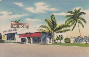 Florida Pompano Bo-Mar Citrus Stand 1947