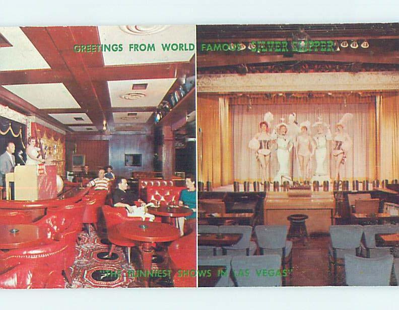 Pre-1980 SHOWGIRLS AT SILVER SLIPPER CASINO HOTEL Las Vegas Nevada NV G9857