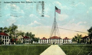 C.1920's Jackson Barracks, New Orleans, La. Postcard F70 