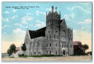 c1910 Shrine Mosque 12th Prospect Streets Kansas City Missouri MO Postcard