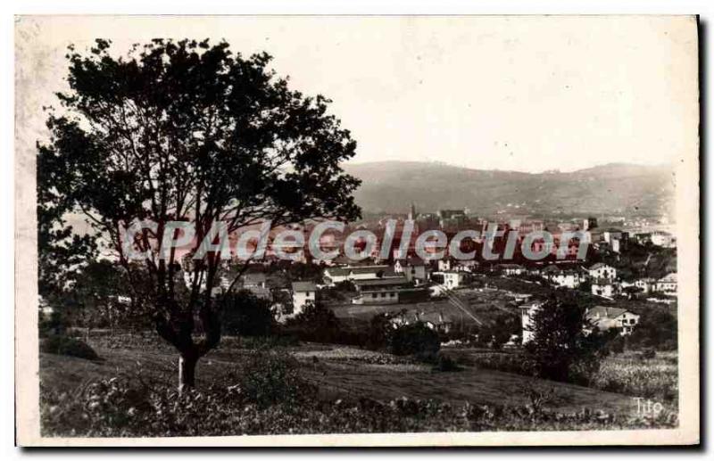 Postcard Hendaye Old City in Fond Hondarribia