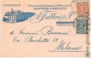 02280 VINTAGE POSTCARD: BOLOGNA City - ADVERTISING 1921-