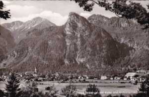 Germany Oberammergau mit Kofel und Notkarspitze Photo