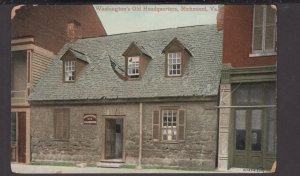 Virginia RICHMOND - Washington's Old Headquarters - DB