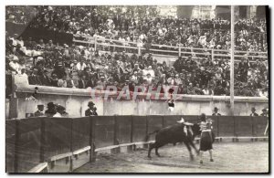 PHOTO CARD Nimes Bullfight Bullfight