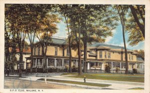 J84/ Malone New York Postcard c1910 Elks Lodge Building 144