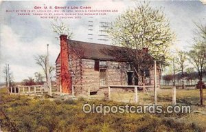 Gen US Grant's Log Cabin St Louis Co, MO, USA 1909 