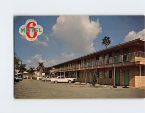 Postcard 6 Motel of Riverside, California