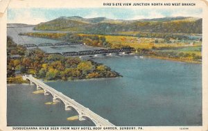 North and West Branch, Susquehanna River Sunbury, Pennsylvania PA