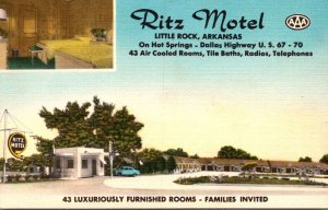 Arkansas Little Rock The Ritz Motel