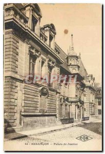Postcard Besancon Old Courthouse