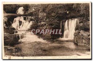 Near Revel - Saint Ferreol - Cascades in the Park - Old Postcard