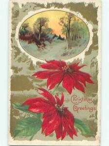 Divided-Back CHRISTMAS SCENE Great Postcard AA0359