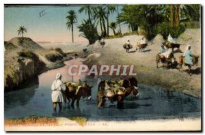 Africa - Algeria - Africa - Algeria - Scene and Types - Porteeurs D & # 39Eau...