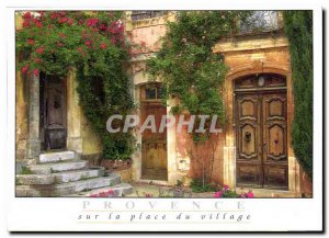Postcard Modern Provence village of Roussillon