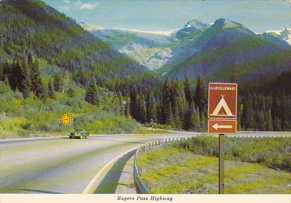 Canada Rogers Pass Highway British Columbia