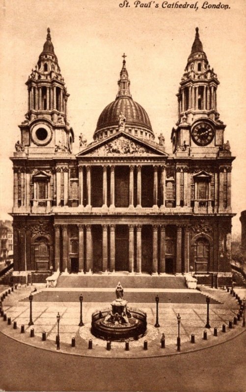 England London St Paul's Cathedral