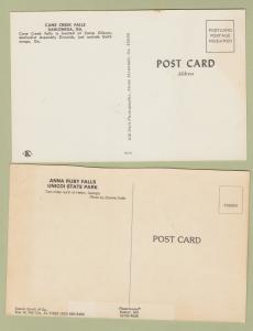 Waterfalls Postcards Georgia Cane Creek Anna Ruby