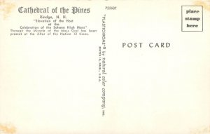 Rindge New Hampshire Cathedral of the Pines High Mass Celebration Postcard