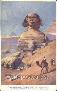 Sphinx & pyramids, Cairo, Moses' Cairo, Israel Unused 
