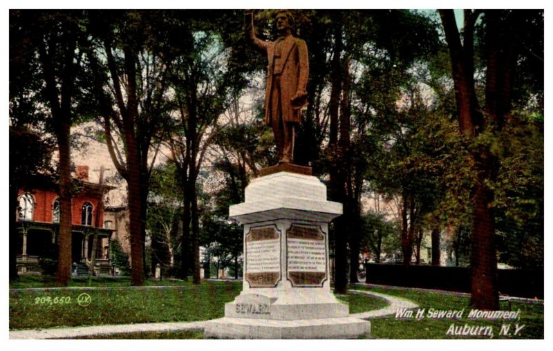 New York   Auburn , Wm. H. Seward Monument