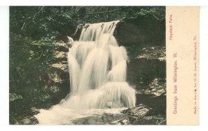 VT - Wilmington. Haystack Falls Greetings ca 1905