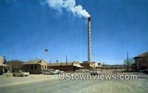 Smelter Smokestack in Hurley, New Mexico
