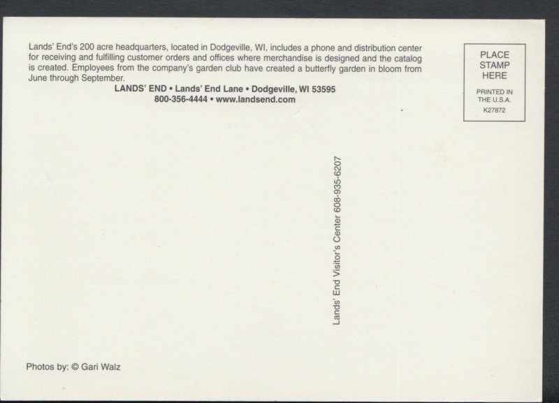 America Postcard - Lands' End, Lands' End Lane, Dodgeville, Wisconsin  RR2994