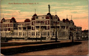 Postcard Hotel Shelburne in Coney Island, New York