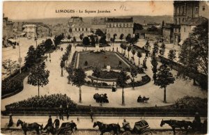 CPA LIMOGES - Le Square Jourdan (390519)