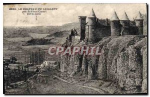 Postcard Old Chateau of Saillans near St Flour Cantal XVI century