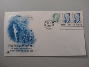 M-22708 Letter Cover Paul Dudley White MD Pioneer of Cardiology