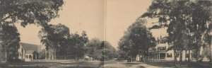 STOCKBRIDGE, Massachusetts ,1900-10s; Red Lion End, Church Corner, Bi-fold