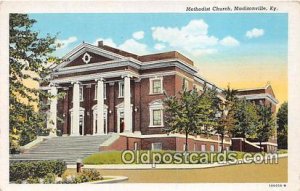 Methodist Church Madisonville, KY, USA Postcard
